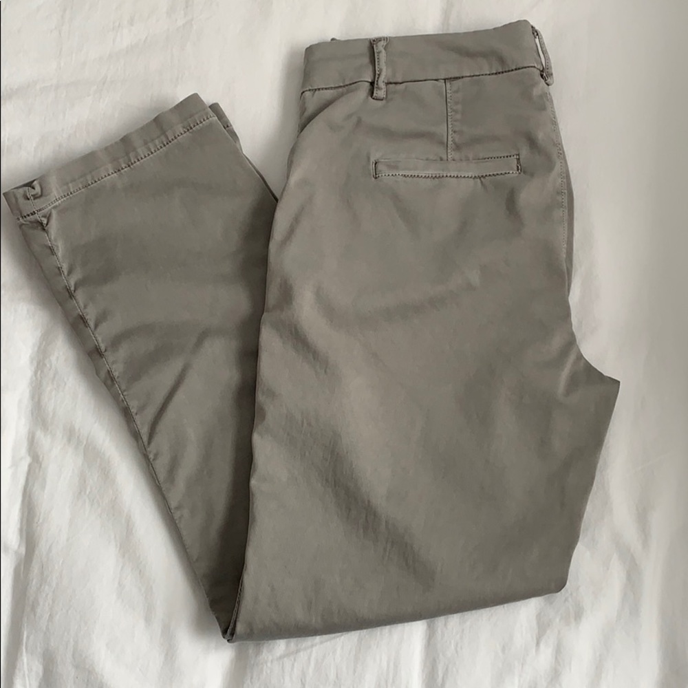 Banana Republic Straight Crop Chinos